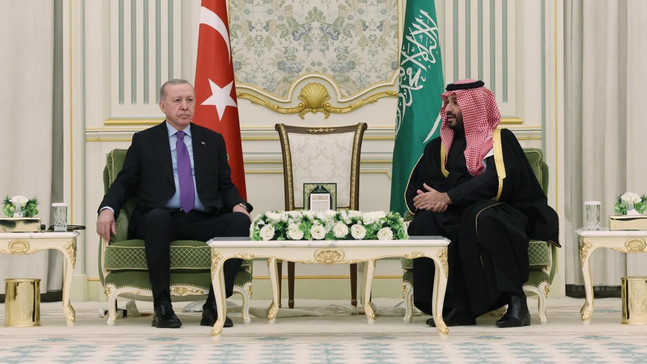 Cumhurbaşkanı Erdoğan, Suudi Arabistan Veliaht Prensi Muhammed bin Selman ile görüştü