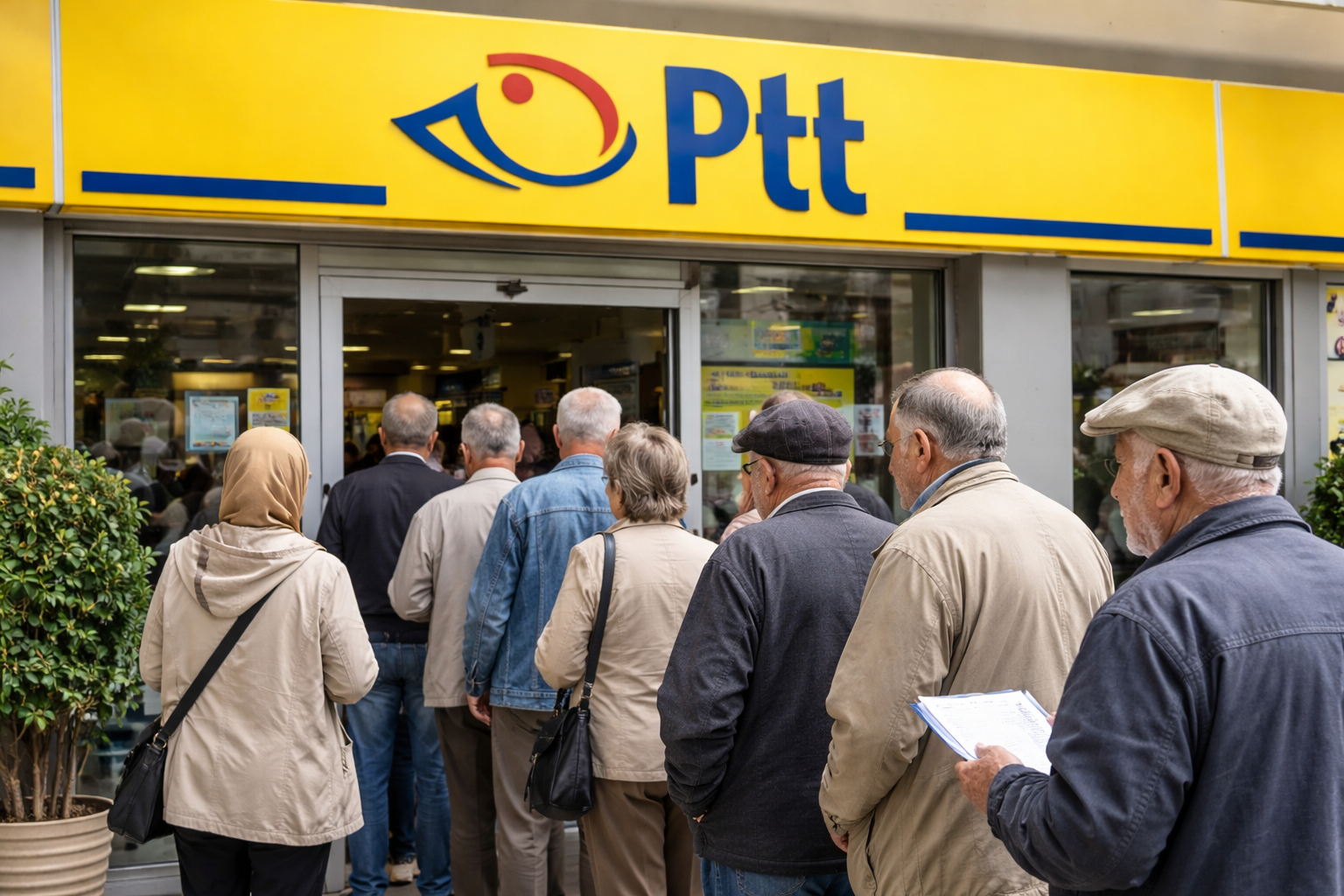 Emeklilere PTT’den 14 bin TL’ye varan karşılıksız nakit desteği