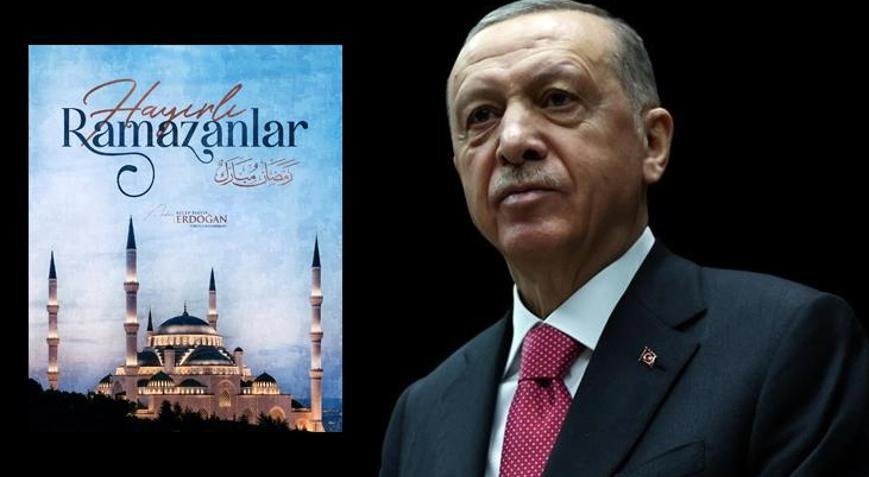 Cumhurbaşkanı Erdoğan’dan Ramazan ayı mesajı