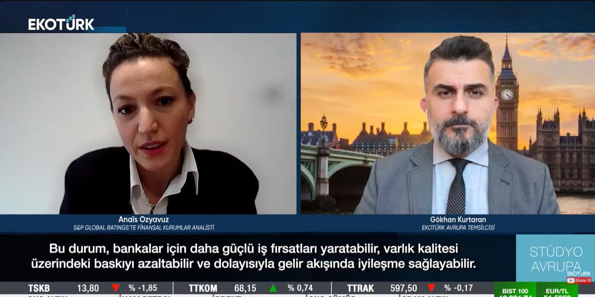S&P Global Ratings: Türkiye’de enflasyon yıl sonunda %23–25’e gerileyebilir