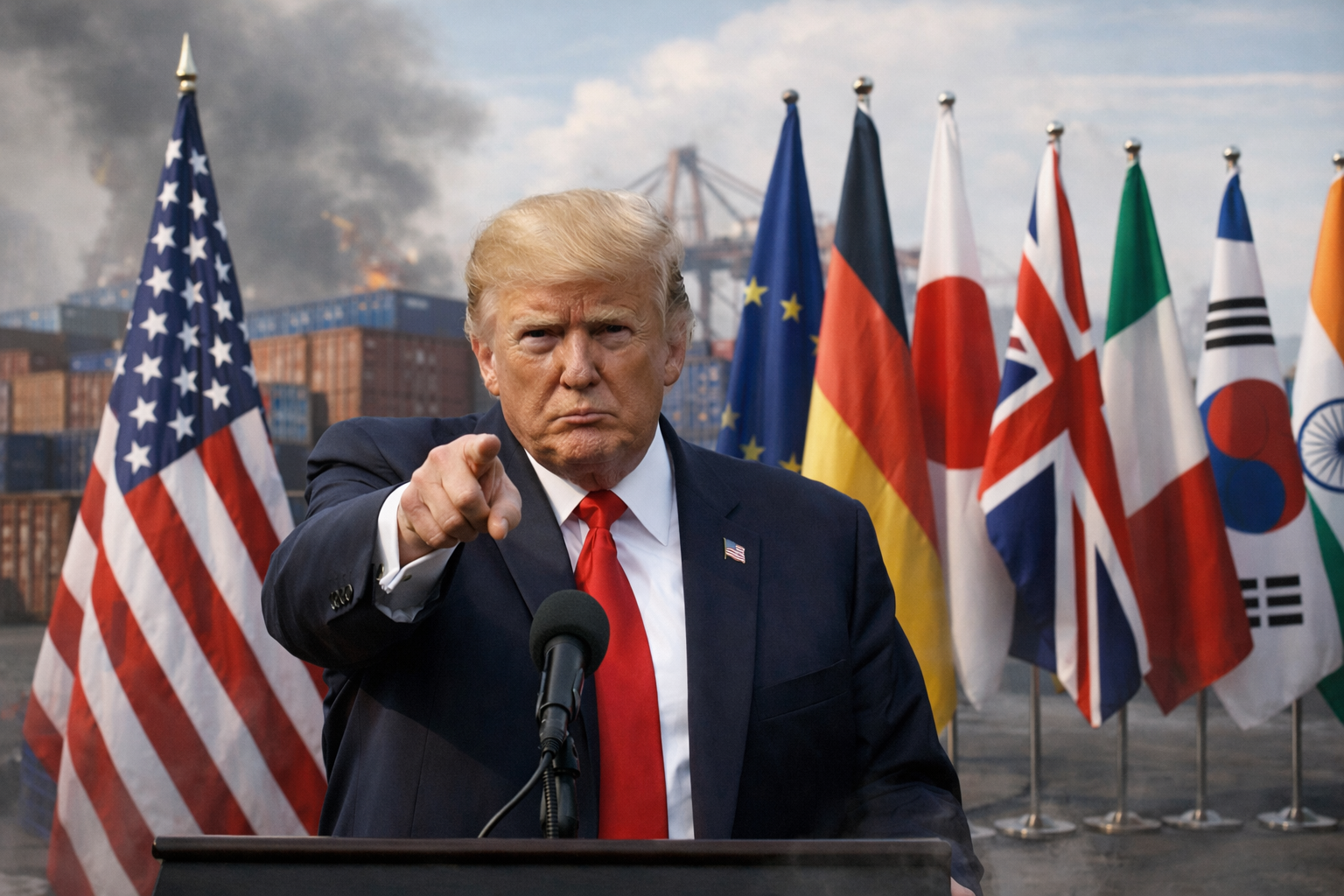 Trump’tan dünyaya tarife resti: Fırsatçılara ağır fatura kesilecek