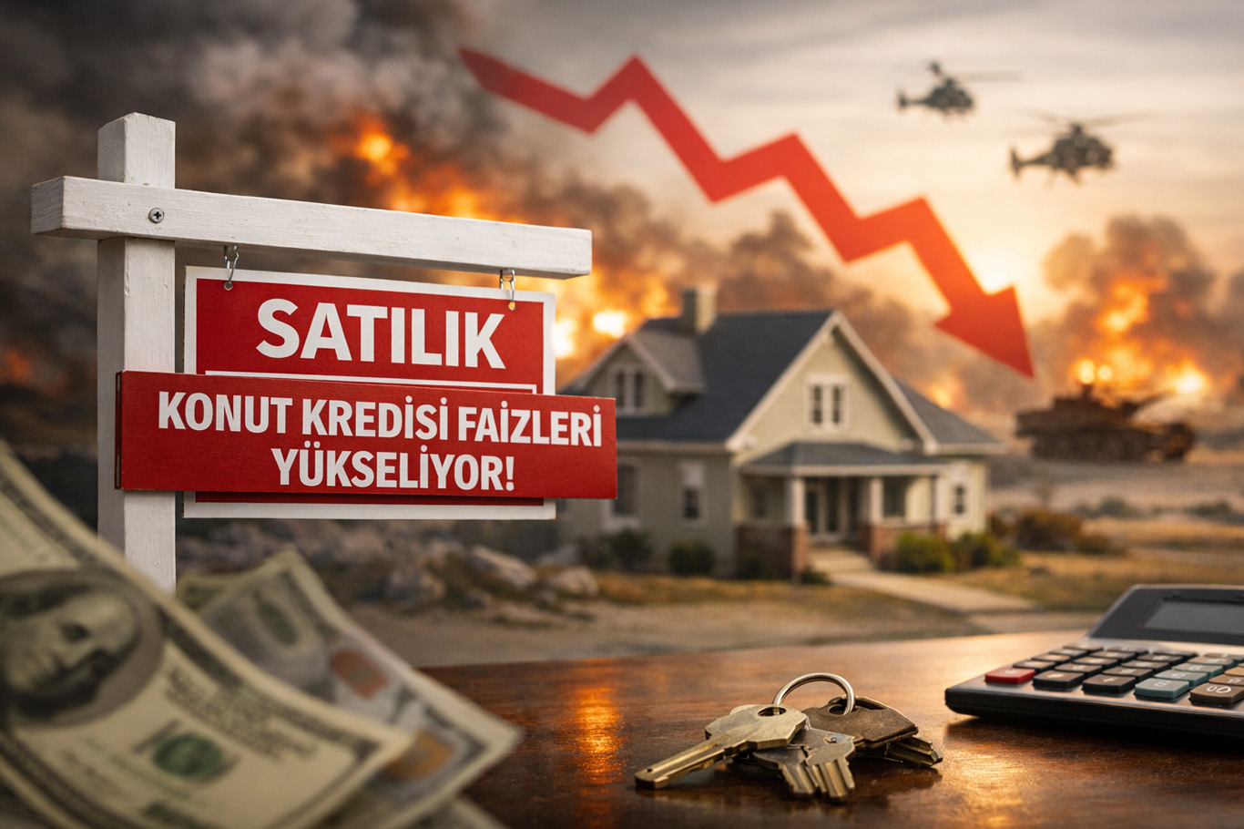 ABD’de Mortgage faizleri 6 ayın zirvesinde: Savaş etkisi konut kredilerini vurdu