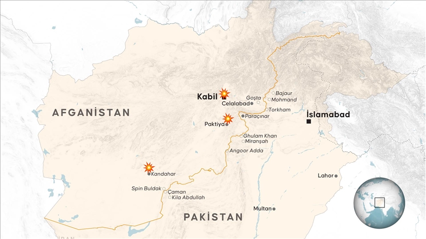 Afganistan: Pakistan Kabil ve bazı bölgeleri bombaladı