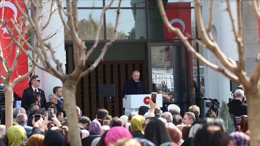 Cumhurbaşkanı Erdoğan: Değerlerimize sahip çıkmayı sürdüreceğiz