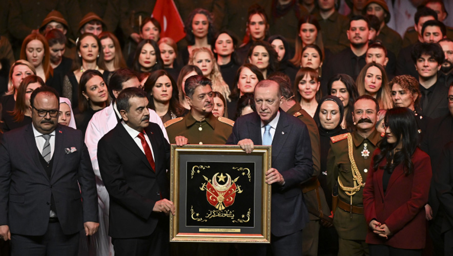 Cumhurbaşkanı Erdoğan “Şüheda 1915” gösterimini izledi