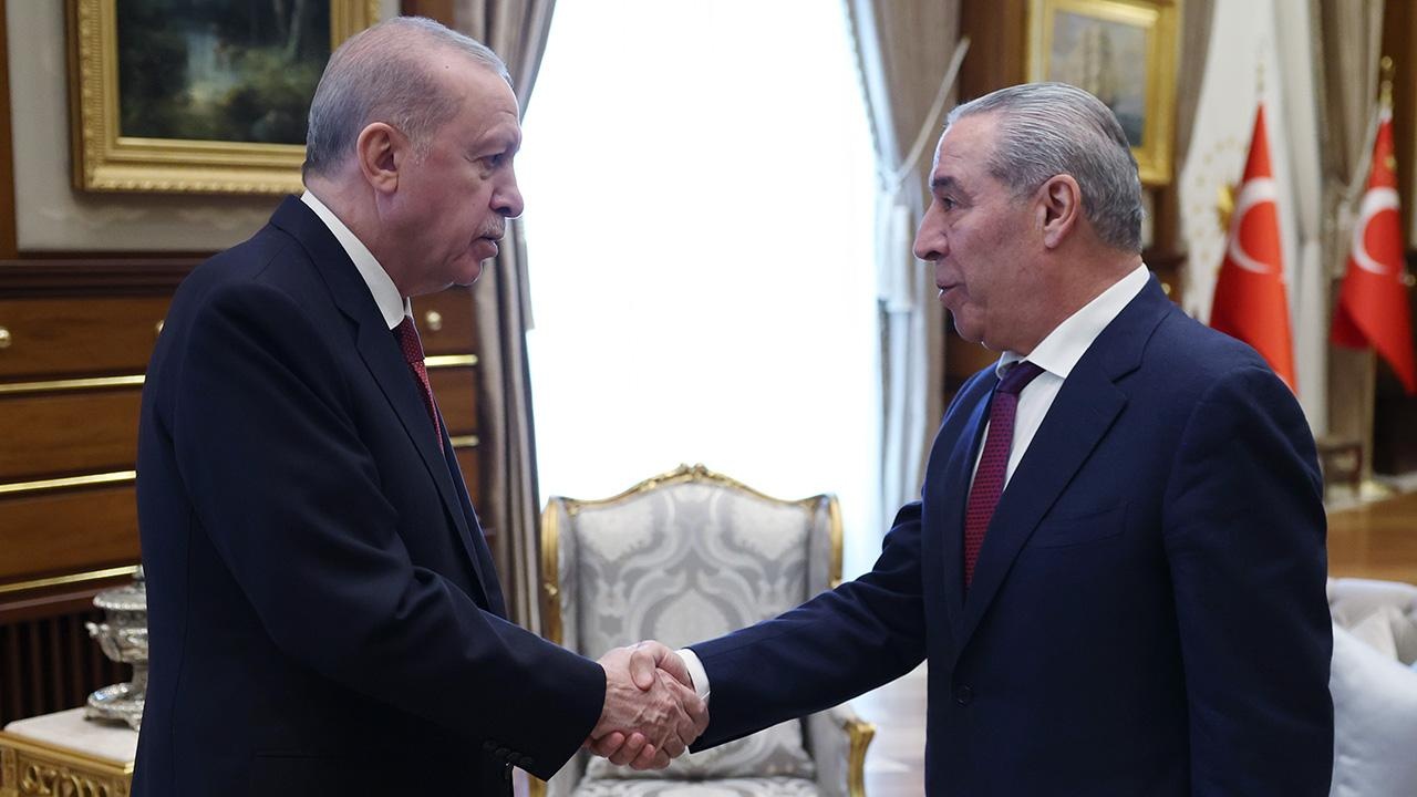 Erdoğan, Filistinli üst düzey isim Hüseyin eş-Şeyh’i kabul etti