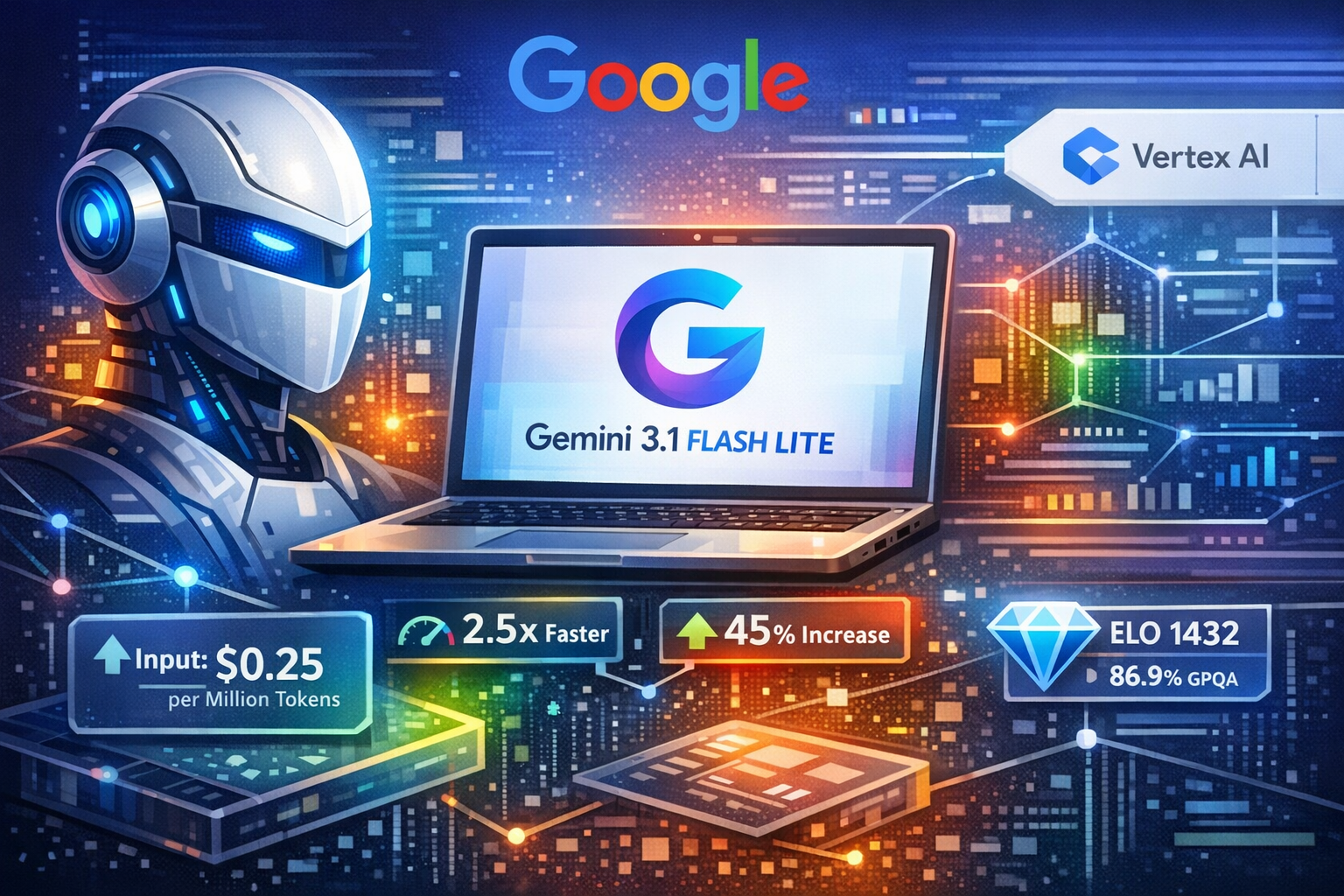 Google’dan uygun fiyatlı yeni yapay zeka modeli: Gemini 3.1 Flash Lite tanıtıldı