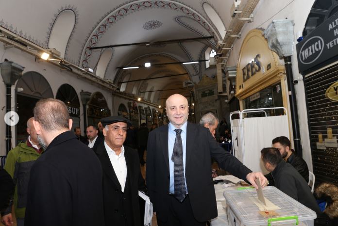 Kapalıçarşı’da yeni başkan İlhami Yazıcı oldu