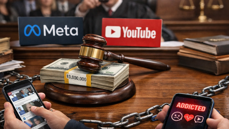 ABD’de sosyal medya devlerine şok tazminat kararı: Meta ve YouTube'a bağımlılık cezası