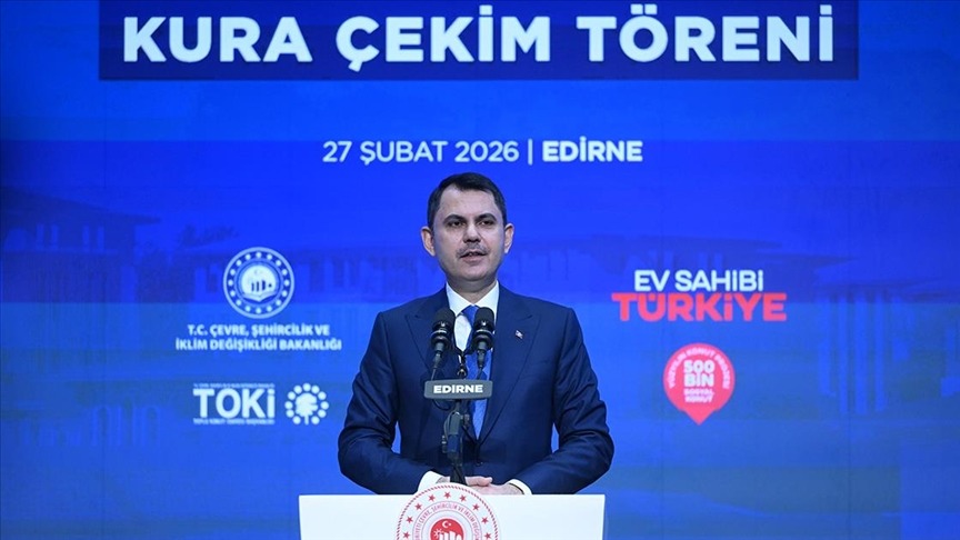 Bakan Murat Kurum’dan 81 ilde 500 bin konut müjdesi