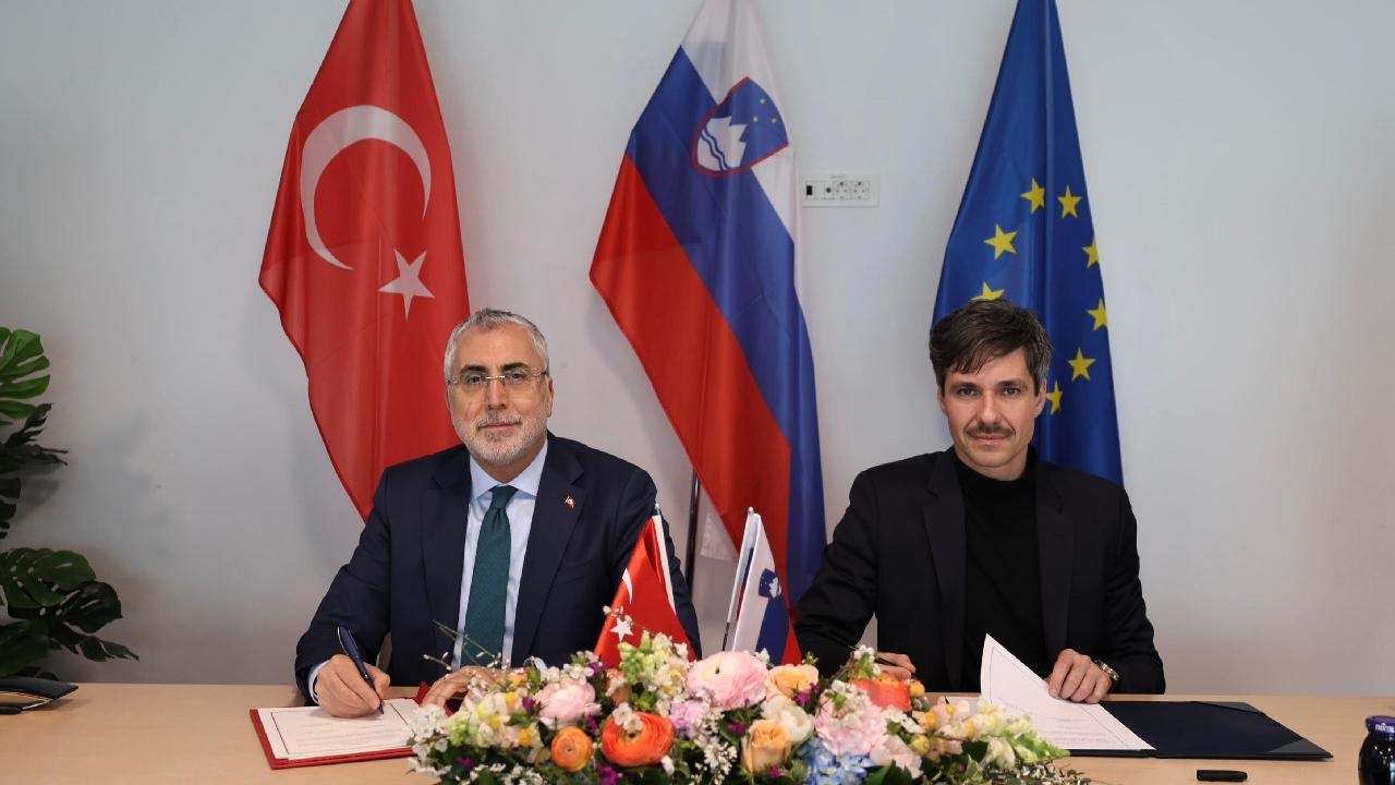 Türkiye ile Slovenya arasında sosyal güvenlik anlaşması imzalandı
