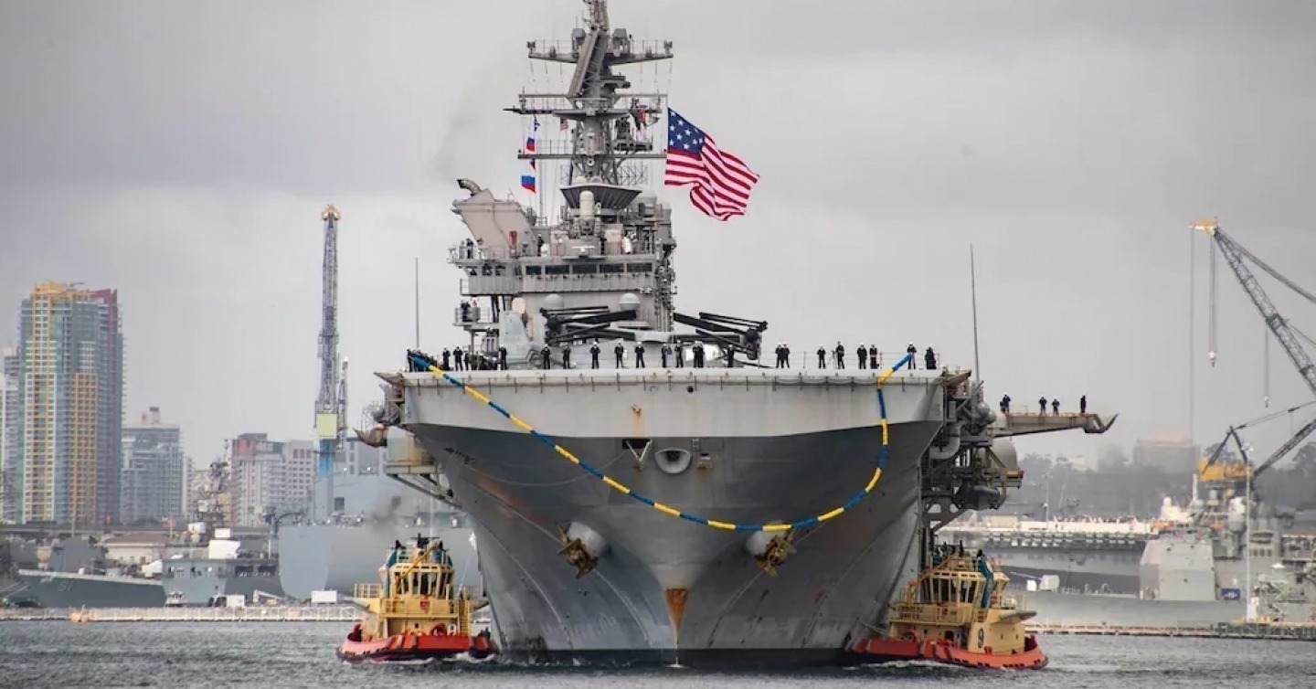ABD Ortadoğu’ya 5 bin deniz piyadesi gönderiyor: USS Tripoli yola çıktı