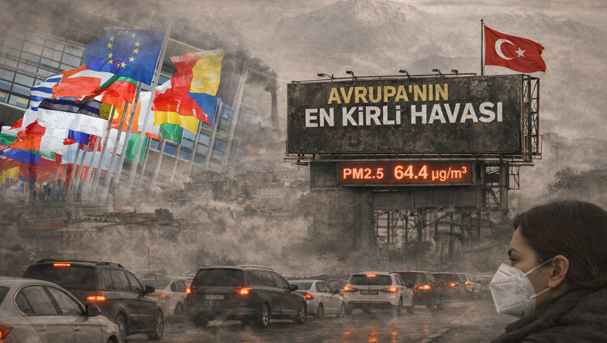 Avrupa’da hava kirliliği listesi açıklandı: En kirli havaya sahip şehir Türkiye'den