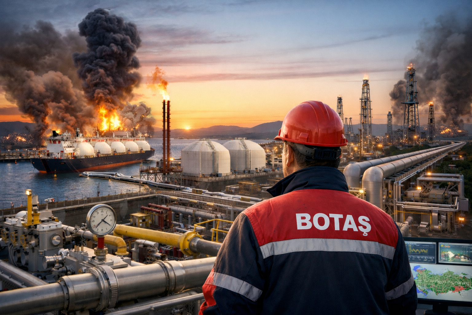 BOTAŞ açıkladı: İlk 4 ayda doğal gaz ithalatı 24,7 milyar metreküp oldu