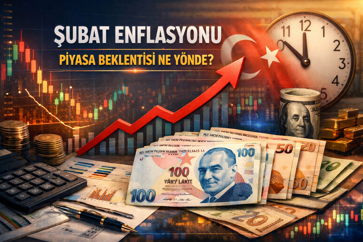 Şubat enflasyonu açıklanıyor: Ekonomistler ne bekliyor?
