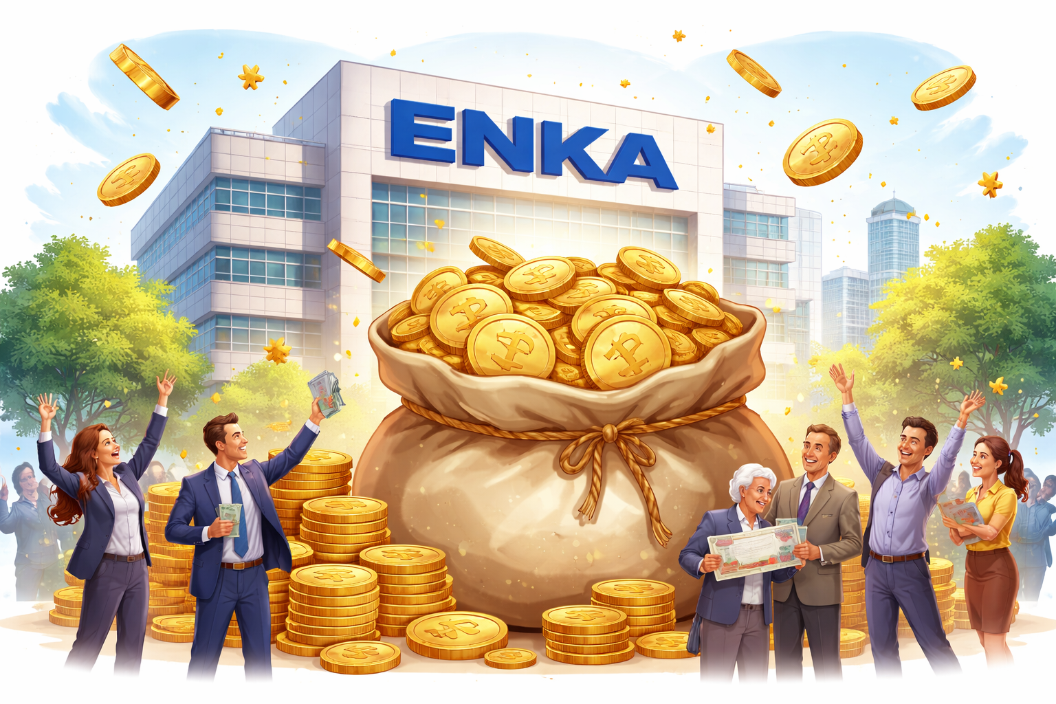 ENKA İnşaat’tan yatırımcılarına milyarlık temettü kararı