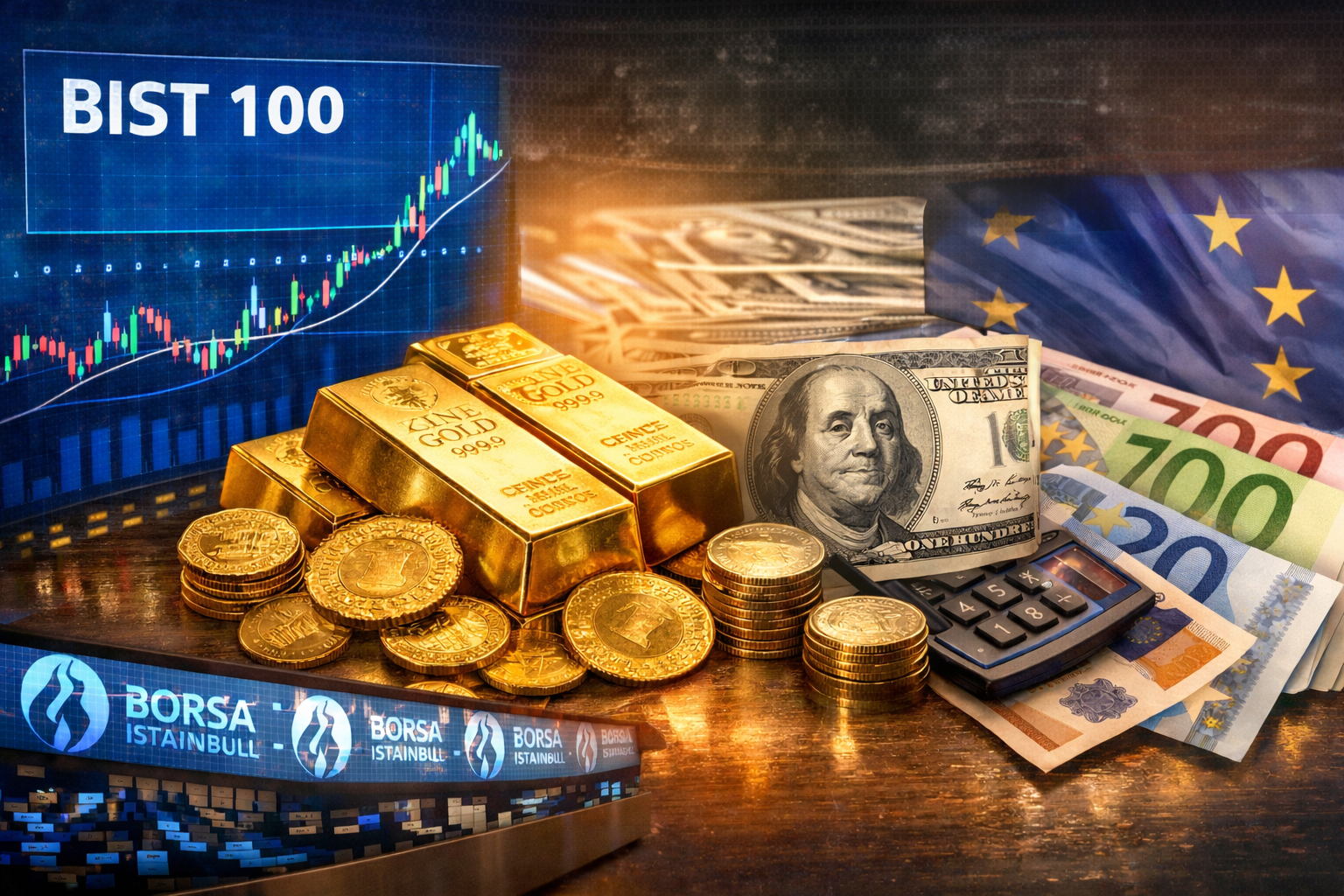 Altın ve Dolar yükseldi, Euro geriledi: Haftalık yatırım araçlarının performansı