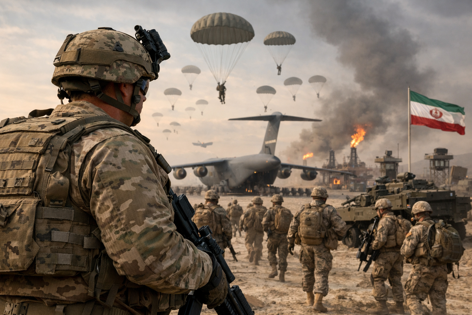 Pentagon İran için düğmeye mi basıyor? Hava indirme planı ortaya çıktı