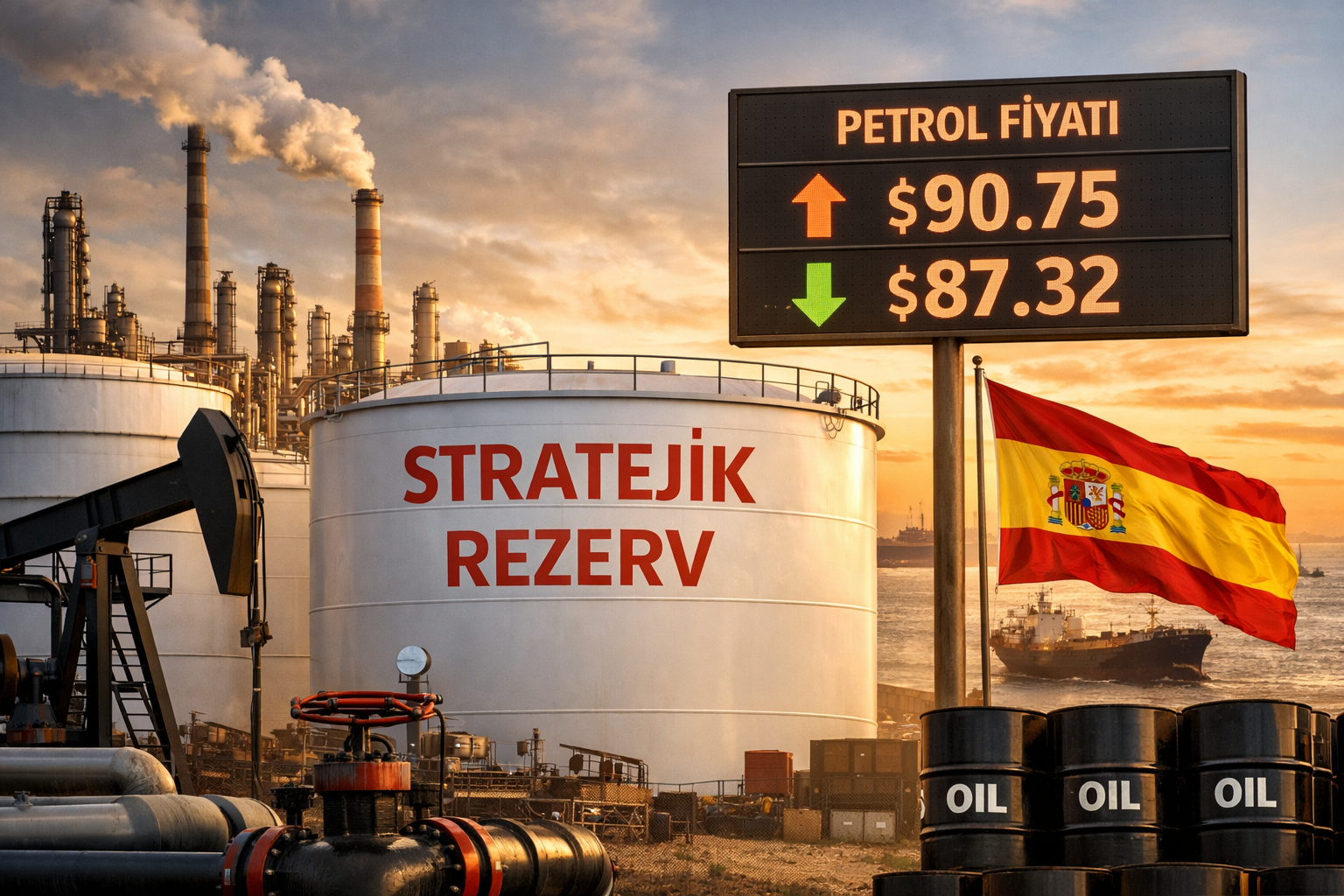 İspanya’dan petrol krizine acil müdahale: 11,5 milyon varil serbest bırakılıyor