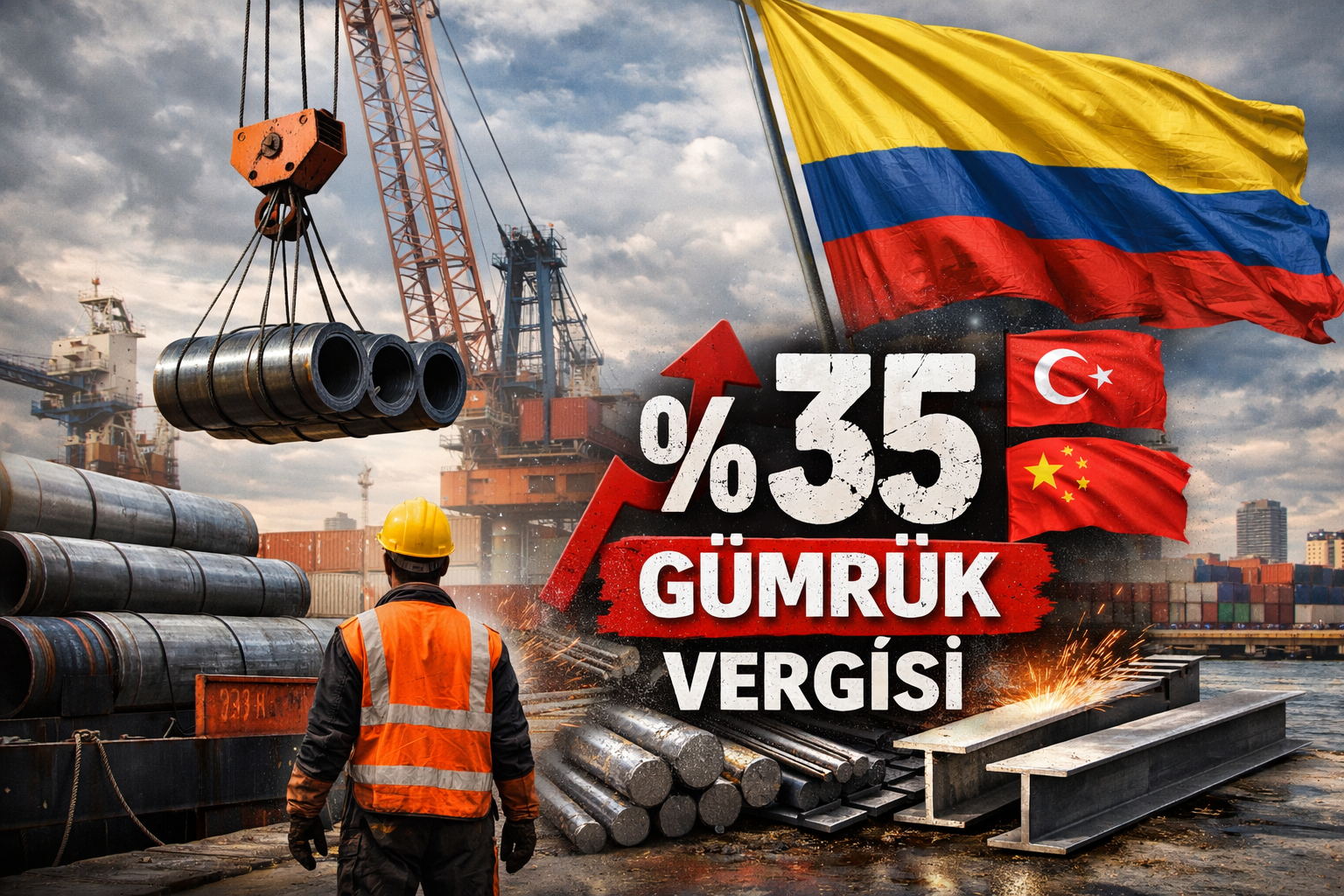 Türkiye dahil birçok ülkeye çelik vergisi şoku