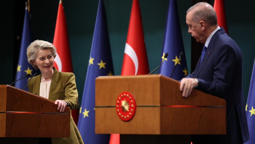 Cumhurbaşkanı Erdoğan, AB Komisyonu Başkanı ile görüştü: AB ile Türkiye arasında kritik temas