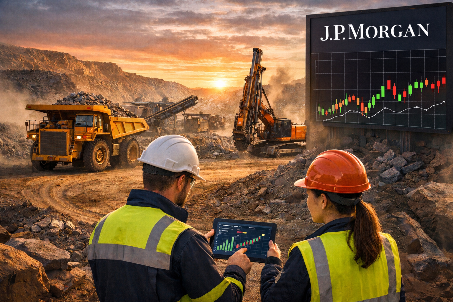 J.P. Morgan 2026 için dikkat çeken madencilik şirketlerini açıkladı