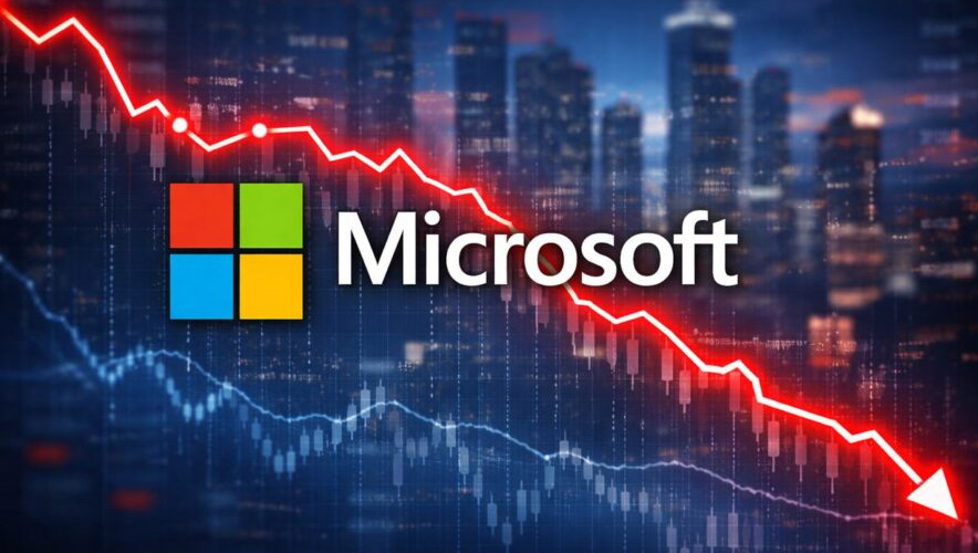 Teknoloji devinde alarm: Microsoft hisseleri yüzde 24 geriledi