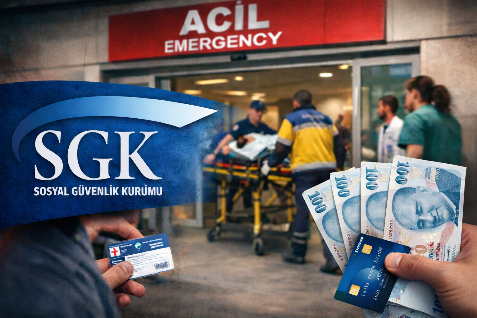 SGK’dan acil servisler için kritik uyarı: Acil serviste para istenirse ne yapmalı?