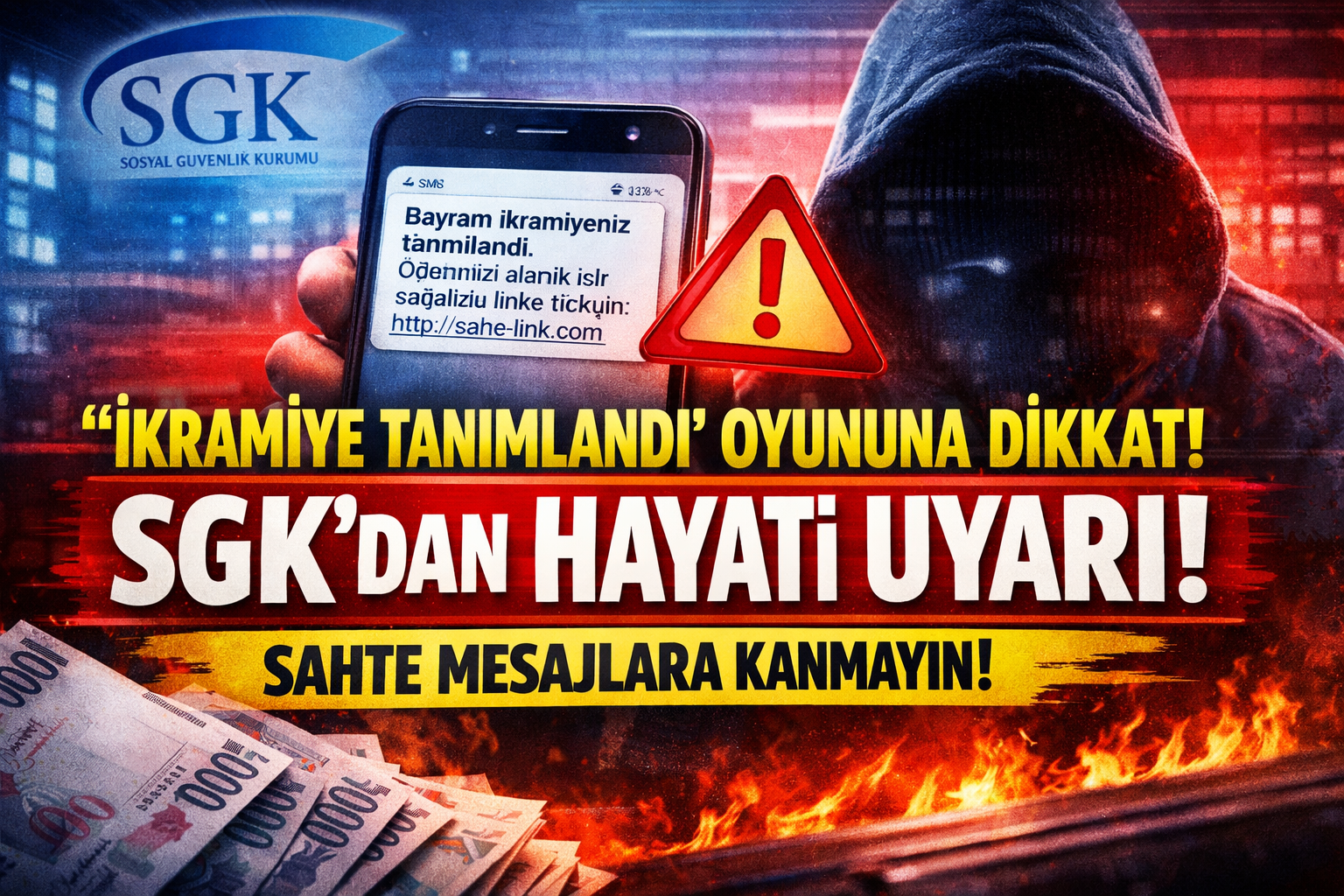 SGK’dan hayati uyarı: Bayramda bu linklere asla tıklamayın