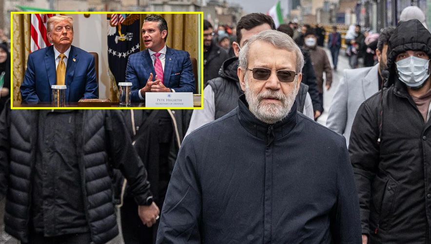 Laricani'den Hegseth'e çarpıcı yanıt: “Liderlerimiz halkın içinde, sizinkiler Epstein adasında”