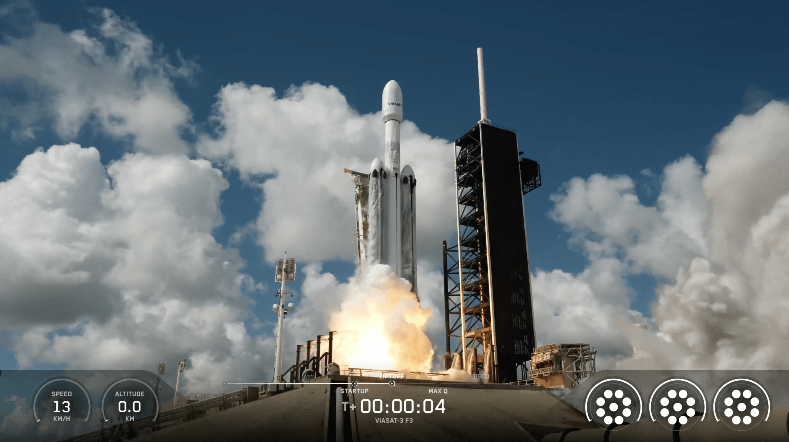 Boeing’in ViaSat-3 F3 uydusu başarıyla uzaya gönderildi