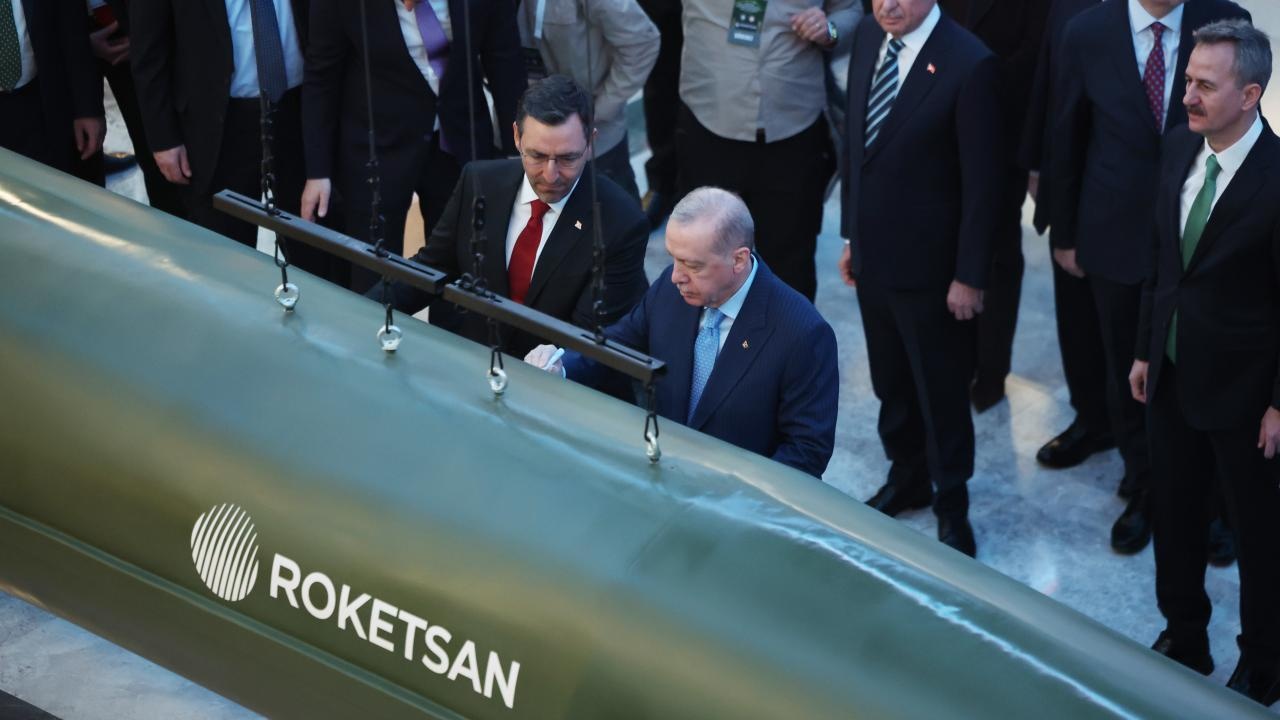Cumhurbaşkanı Erdoğan ROKETSAN tesislerinde
