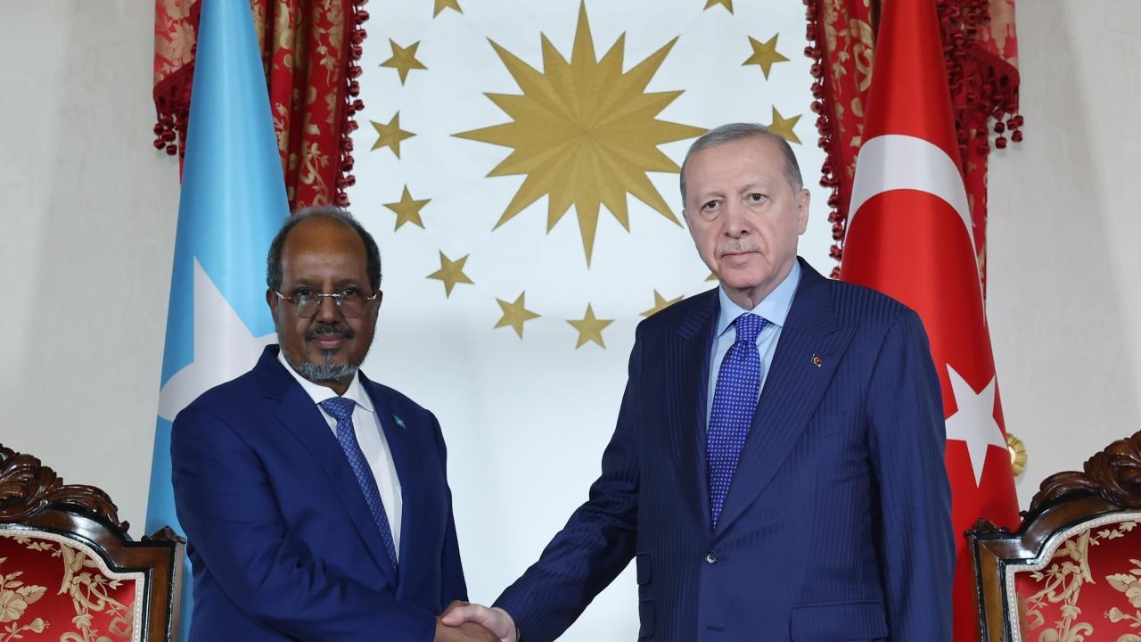 Erdoğan ile Somali Cumhurbaşkanı Mahmud İstanbul'da görüştü