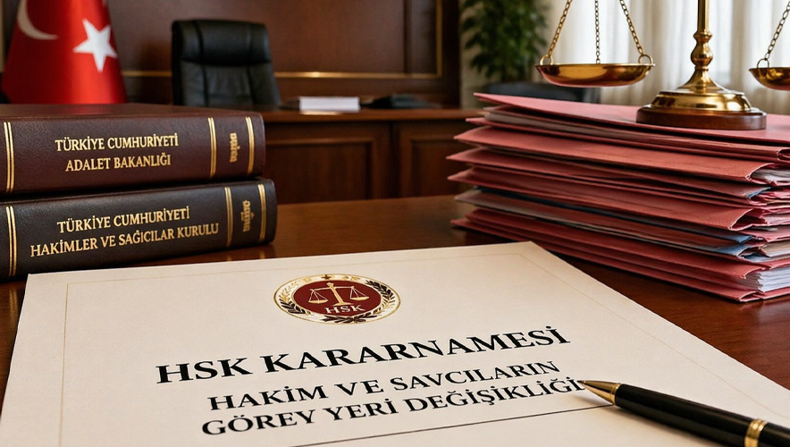 HSK Kararnamesi açıklandı: 14 hakim ve savcının yeri değişti
