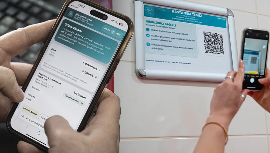 Hastanelerde QR kod dönemi başladı: 7 dakikada geri dönüş