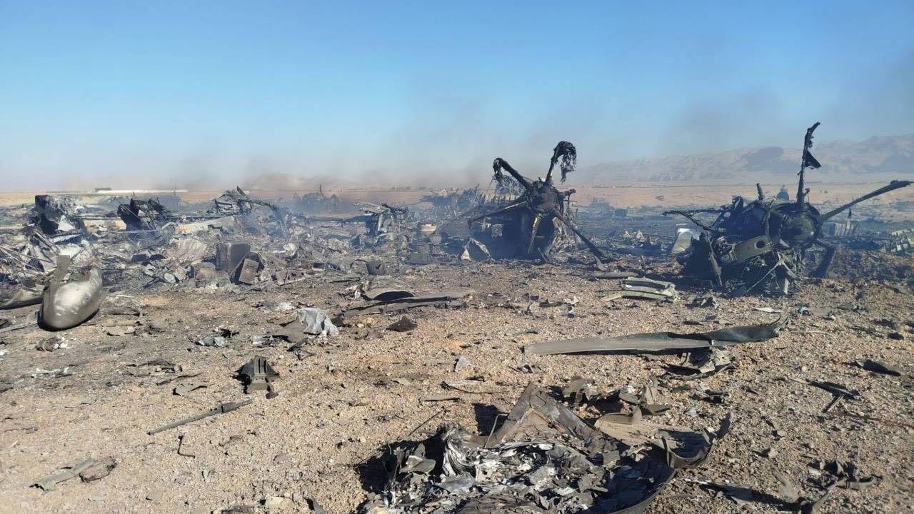 İran’da düşürülen ABD savaş uçağının görüntüleri yayımlandı