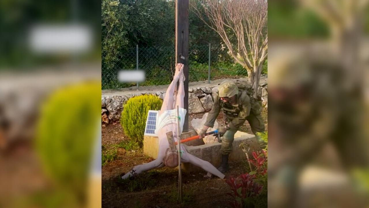 İsrail askerlerinin İsa heykeli saldırısına Netanyahu ve BM’den kınama