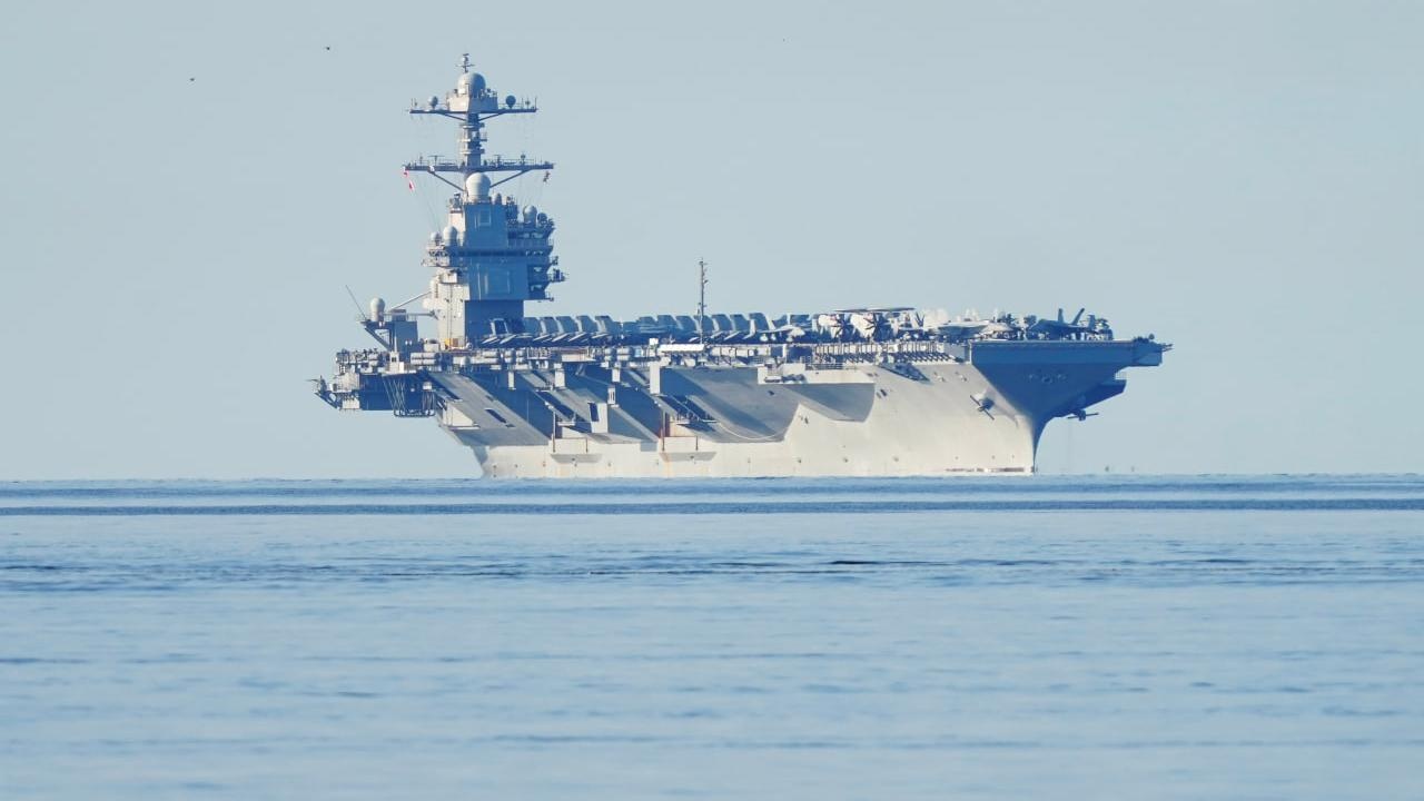 ABD’nin dev uçak gemisi USS Gerald R. Ford yeniden Orta Doğu’da