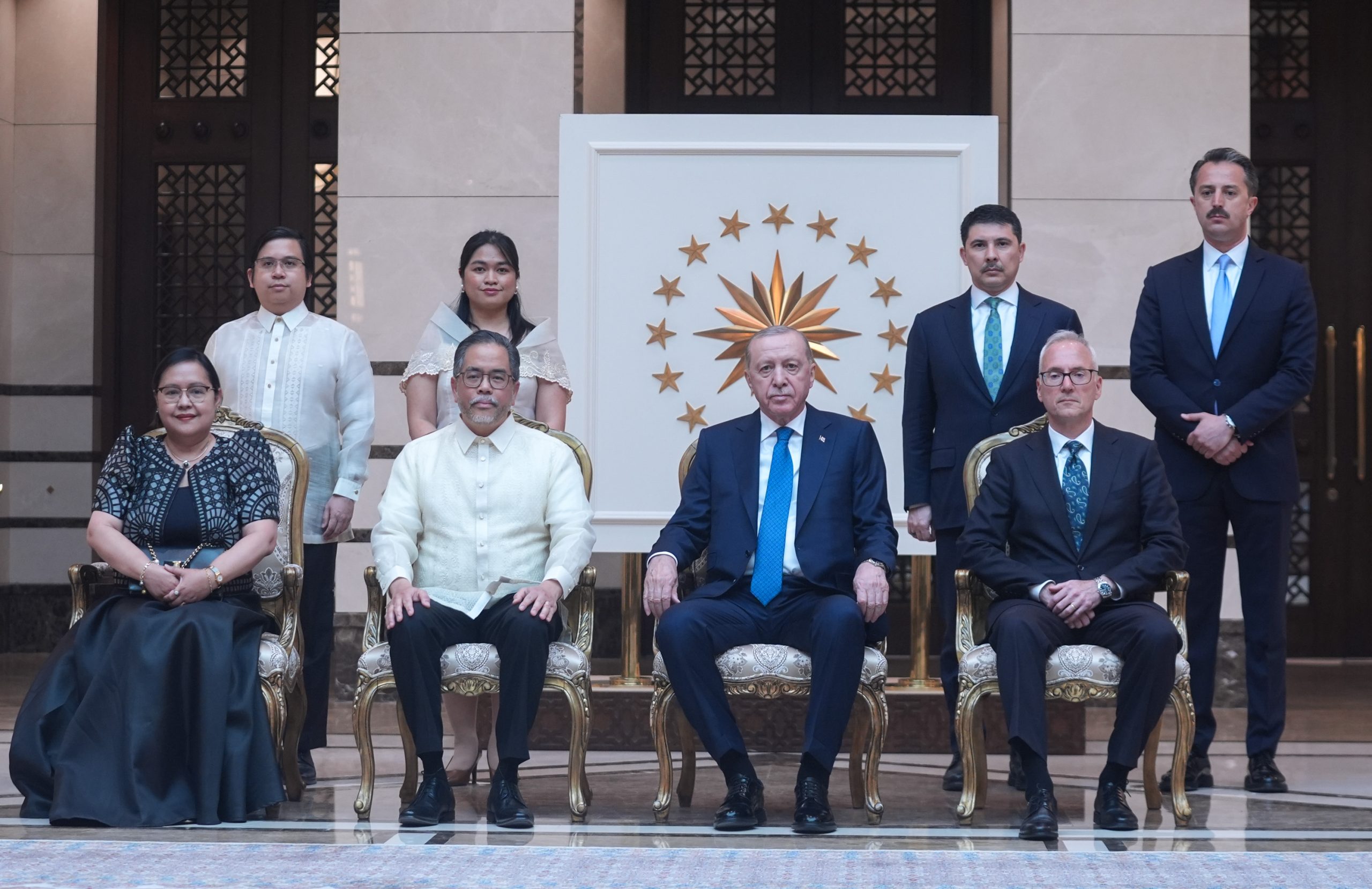 Cumhurbaşkanı Erdoğan 5 ülkenin büyükelçisini kabul etti