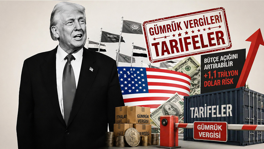 ABD’de gümrük vergileri açığı büyütüyor: Tarifeler sonrası ağır fatura