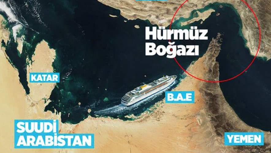 Hürmüz Boğazı’nda ilk yolcu gemisi geçiş yaptı