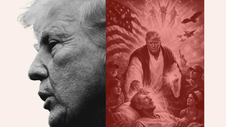 Trump’tan ‘İsa görseli’ tartışmasına yanıt: “Özür yok, İsa değil Kızılhaç görevlisi olarak tasvir edildim”