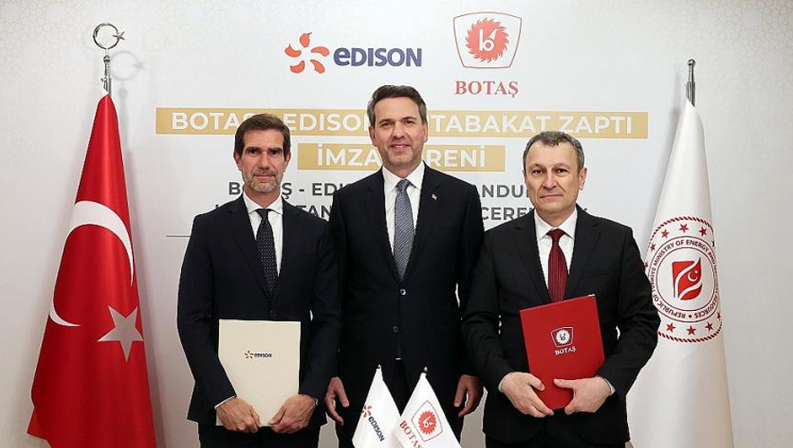 BOTAŞ ile İtalyan Edison arasında doğal gaz ve LNG anlaşması