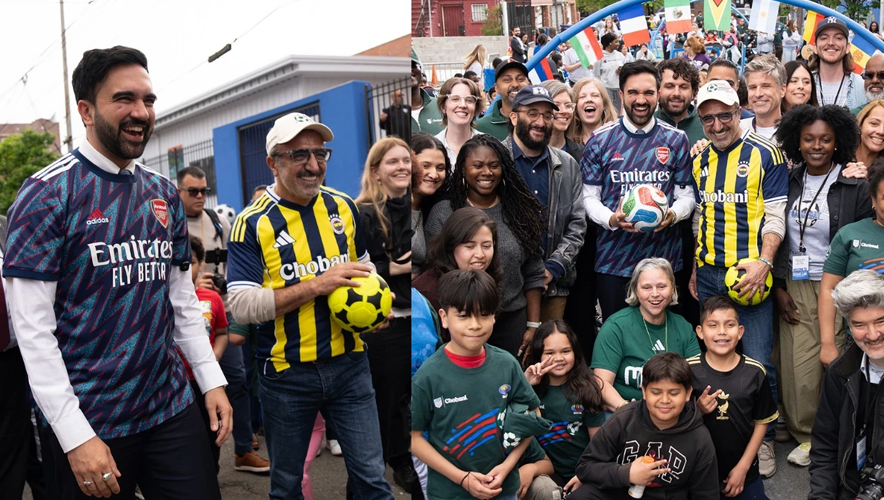 Chobani ve New York Belediyesi’nden çocuklar için örnek futbol projesi