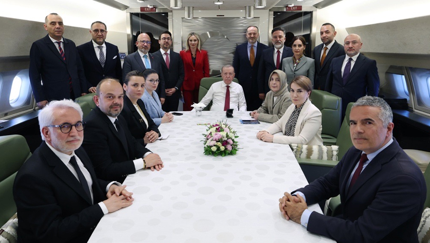 Erdoğan’dan dönüş yolunda kritik mesajlar: Terörsüz Türkiye’den NATO’ya yoğun gündem