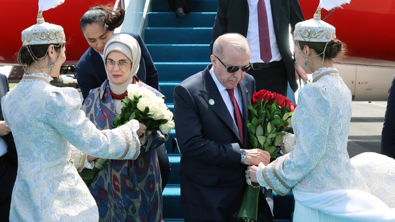 Emine Erdoğan sosyal medyada Kazakistan paylaşımı yaptı