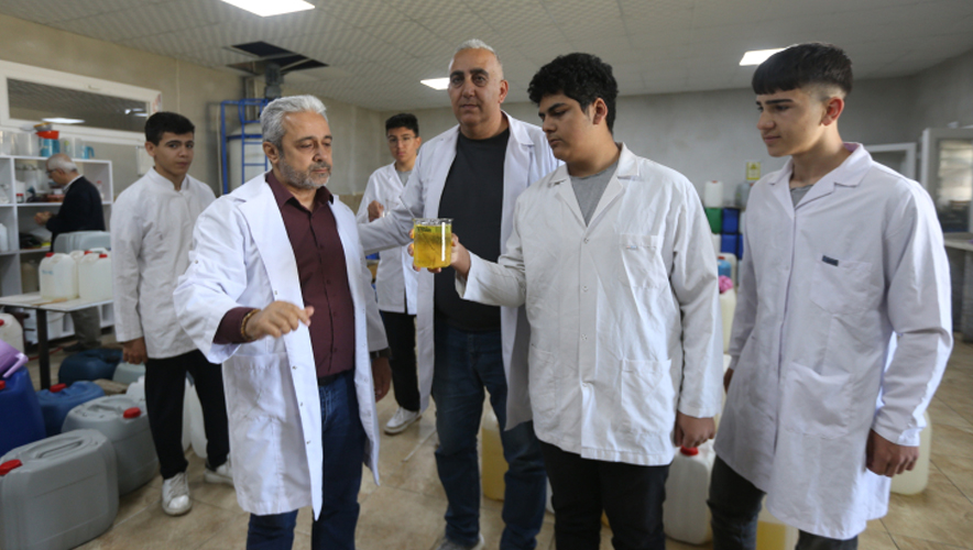 Hatay'da meslek lisesi fabrika gibi çalışıyor: 51 milyon liralık başarı