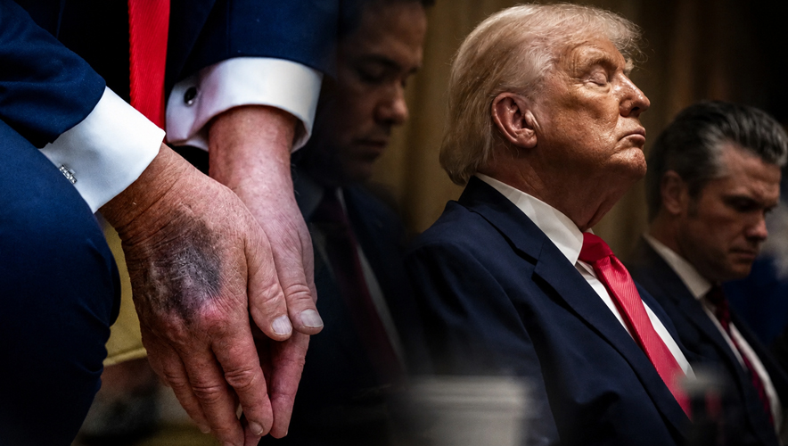80 yaşına günler kala Trump’ın hastane ziyareti ABD gündemini karıştırdı
