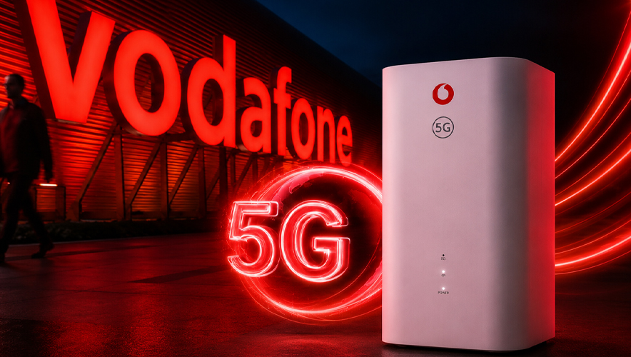 Vodafone ev internetinde yeni dönemi başlattı: 5G RedBox’ta hız 50 megabitin altına düşerse iade hakkı