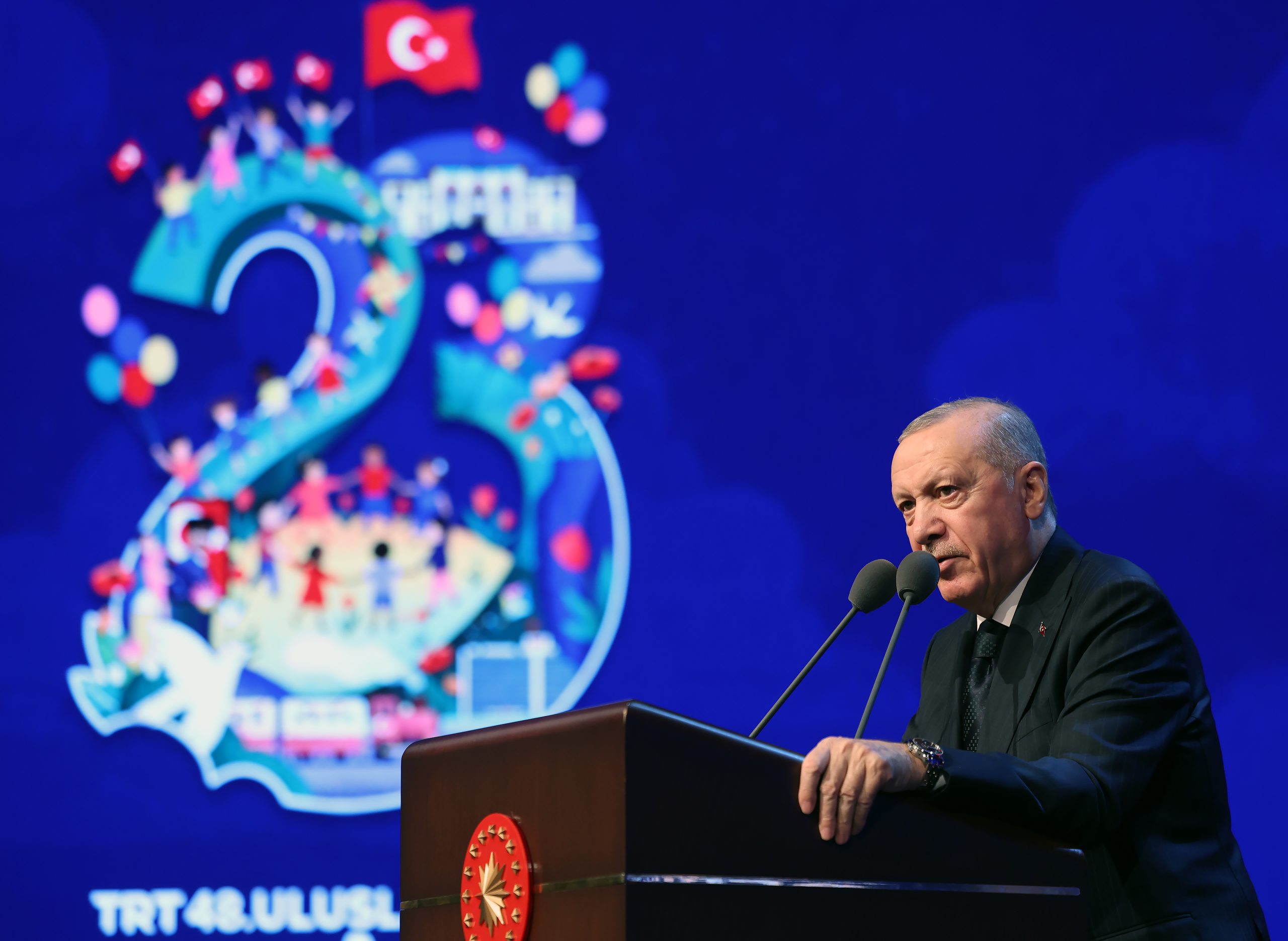 Cumhurbaşkanı Erdoğan TRT’nin kuruluş yıl dönümünü kutladı